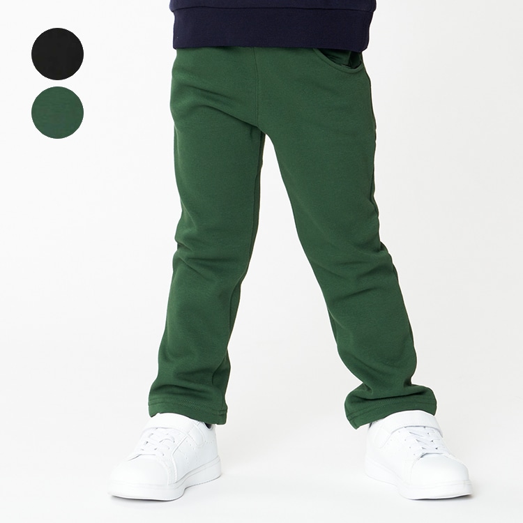 Super-warm plain straight long pants with brushed lining  Children's and  baby clothes online at Kodomo no Mori - Officially managed directly by the  manufacturer